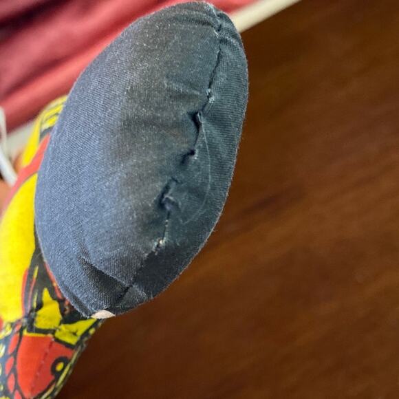 Vintage Commonwealth Flat Plush Toy Soldier Nutcracker 346 Questor Education - Picture 10 of 11